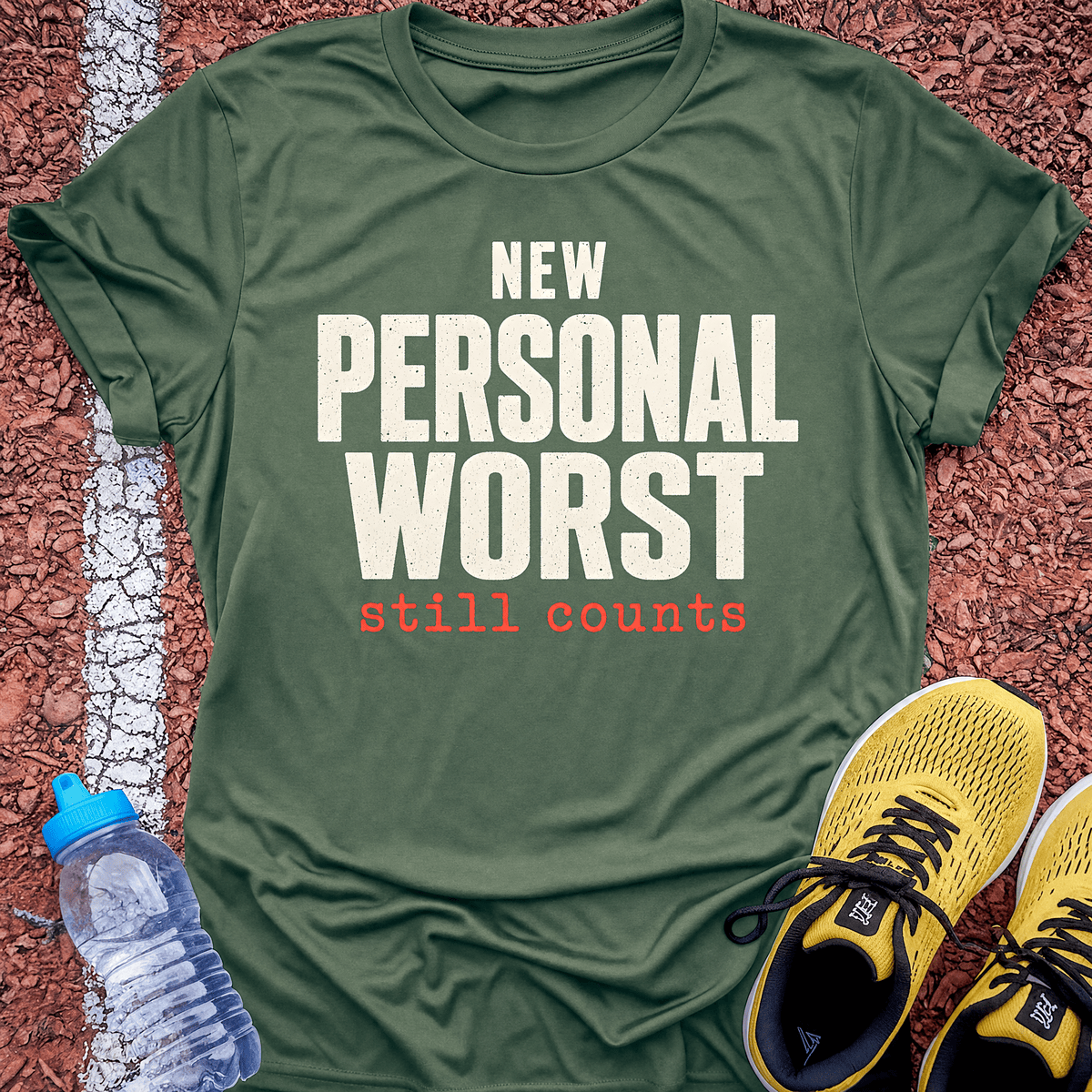 New Personal Worst - Military Green