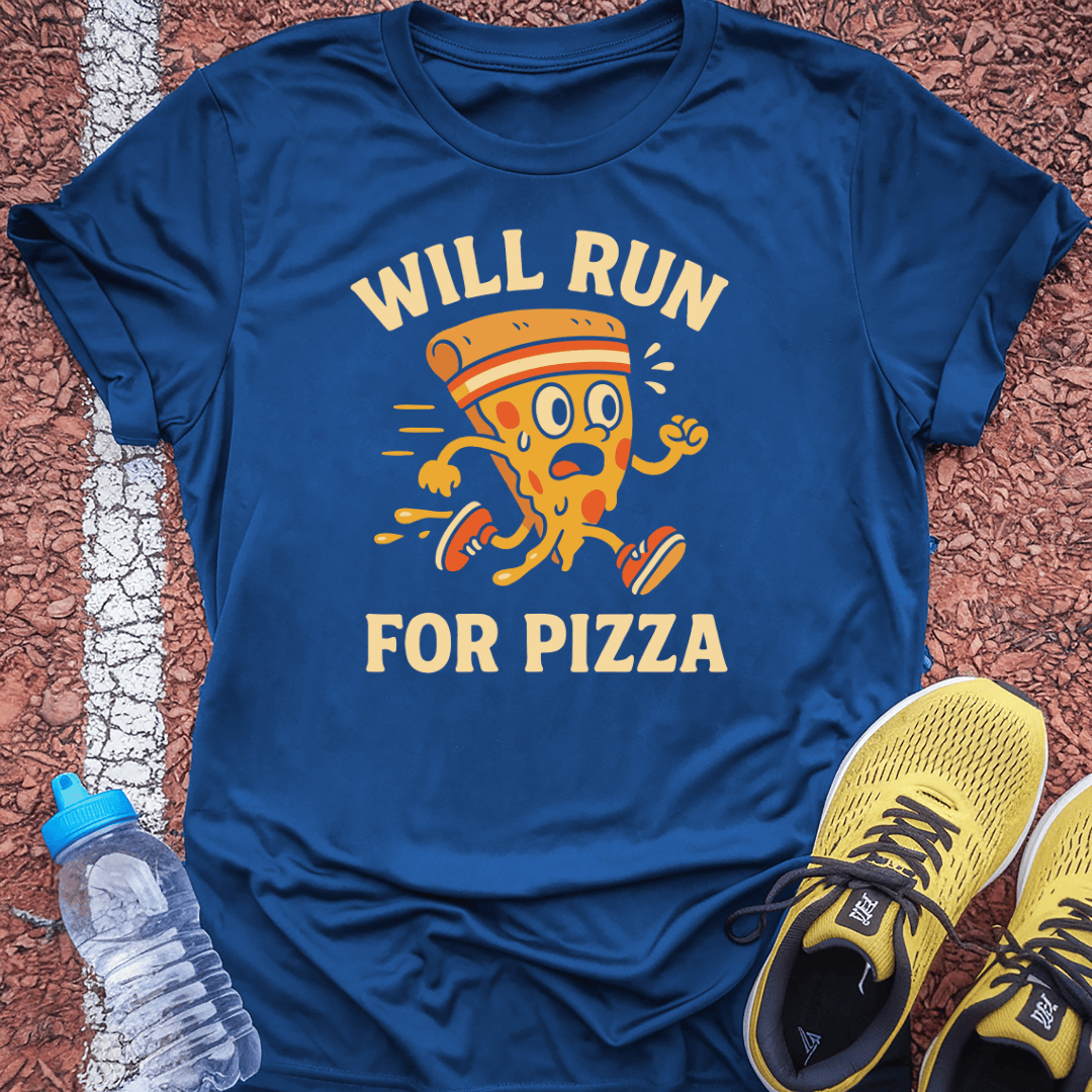 Will Run for Pizza Kids Tee