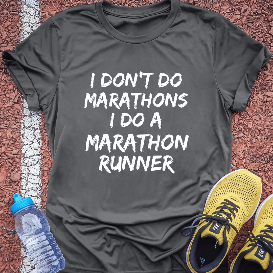 Do a Marathon Runner Tech Tee