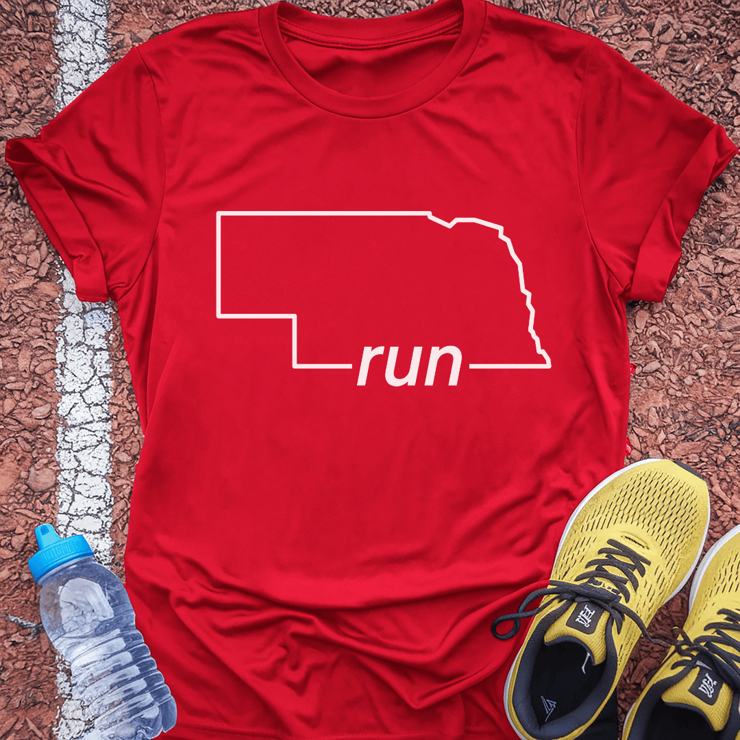 Run Nebraska Tech Tee