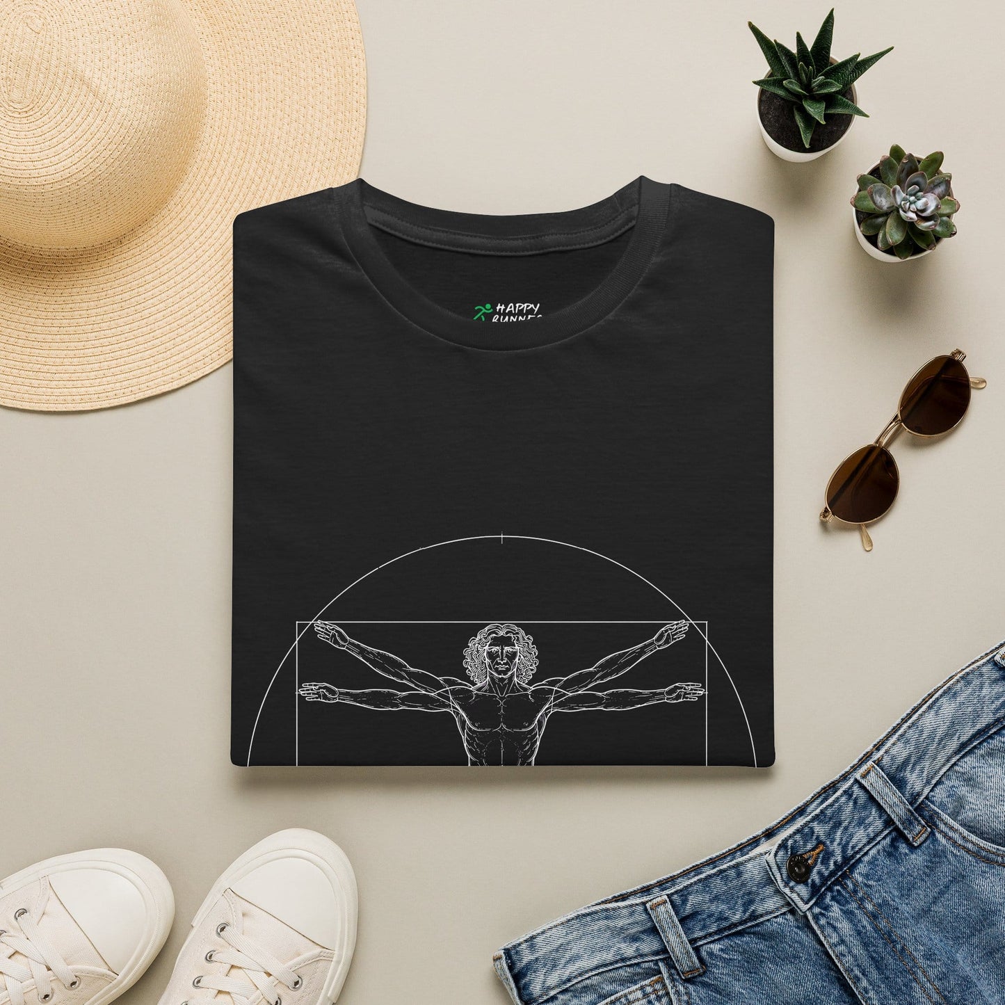 Vitruvian Runner T-Shirt