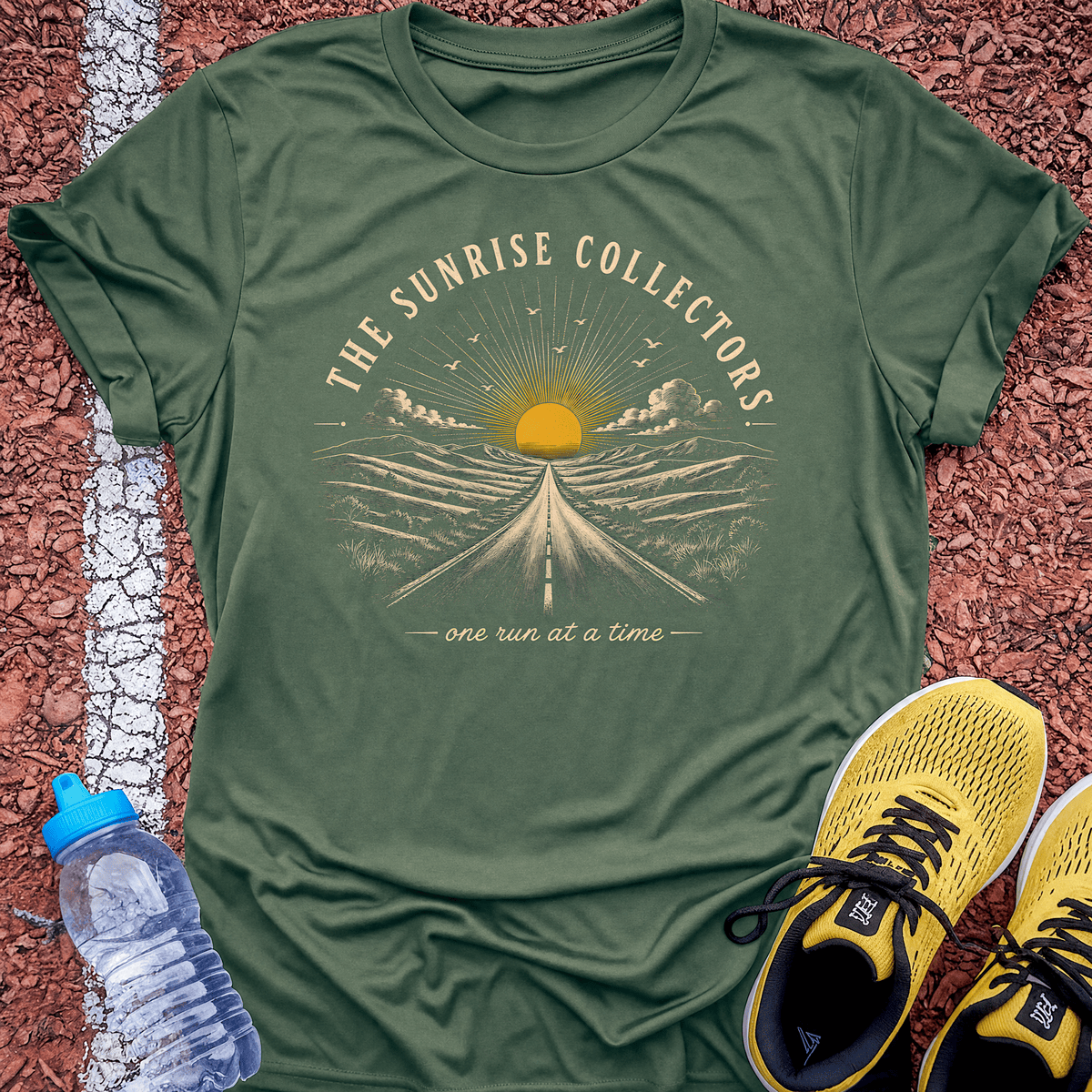 Sunrise Collector T-Shirt - Military Green