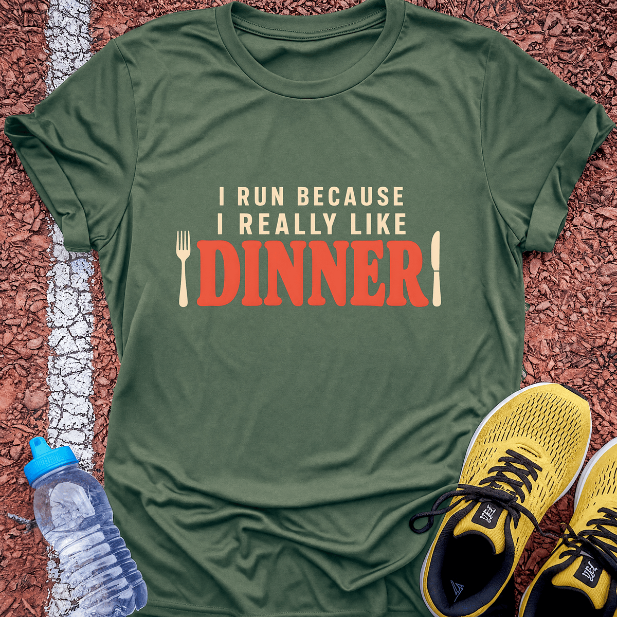 Really Like Dinner - Military Green