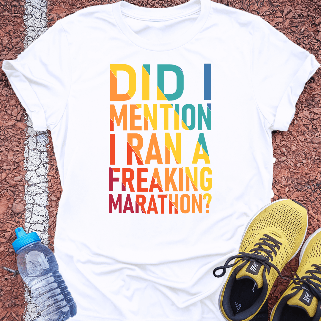 Freaking Marathon Tech Tee