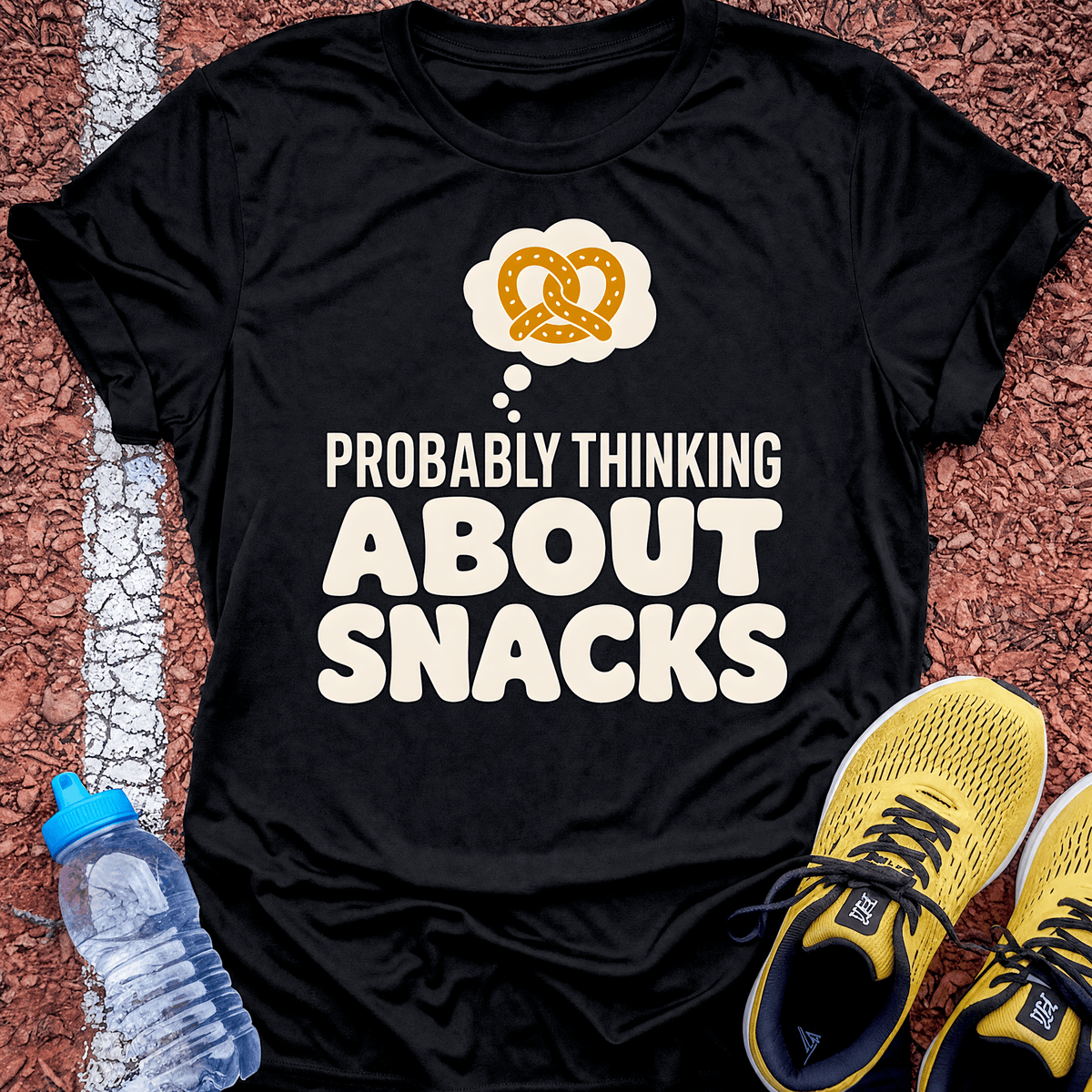 Thinking About Snacks - Black
