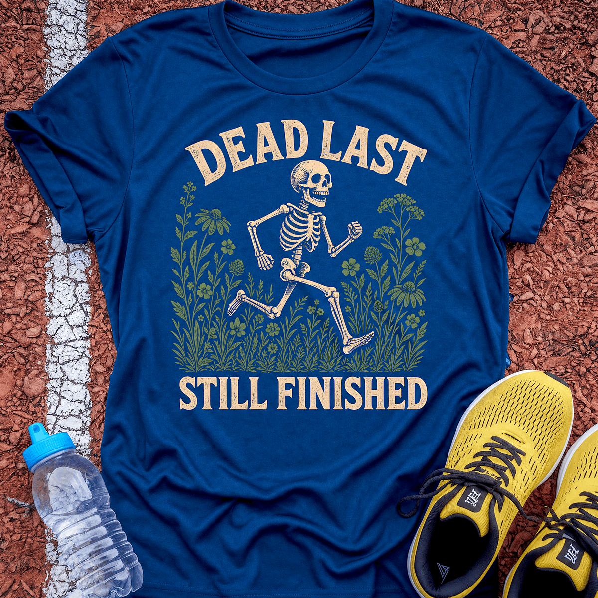 Dead Last T-Shirt - Royal
