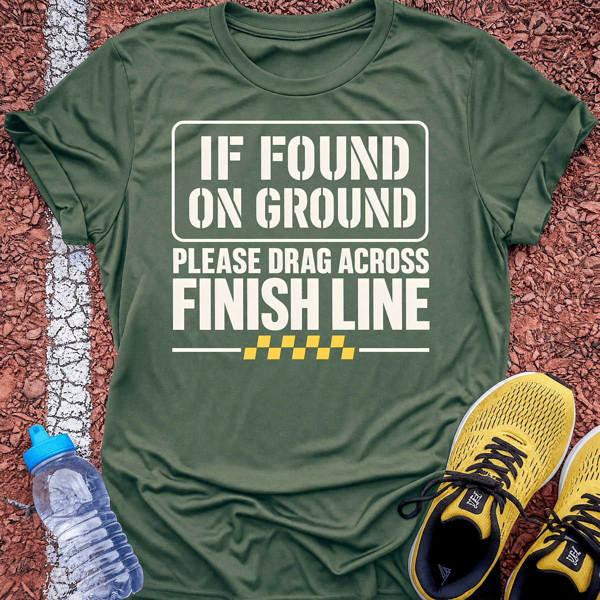 If Found on Ground - Military Green