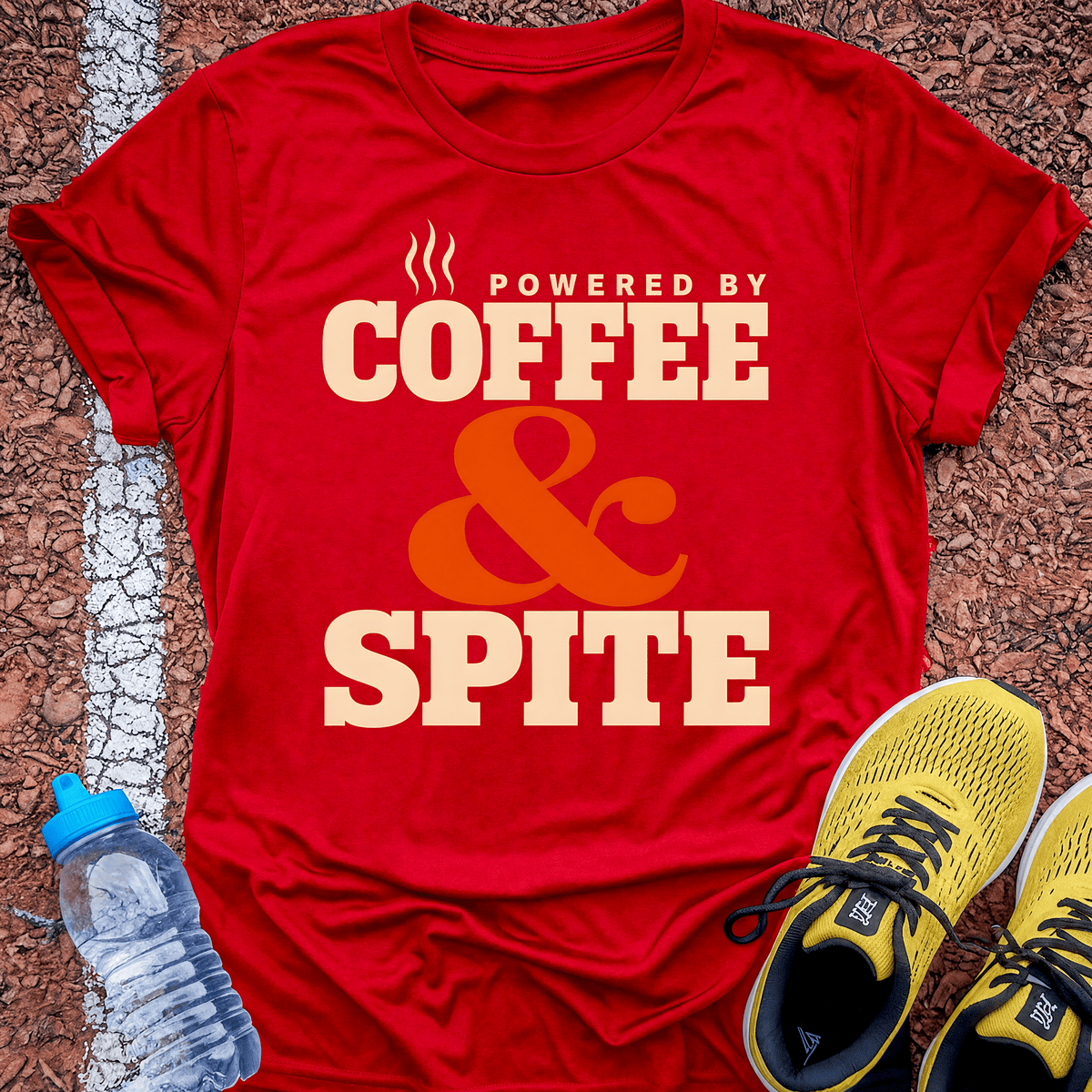 Coffee and Spite T-Shirt - Red