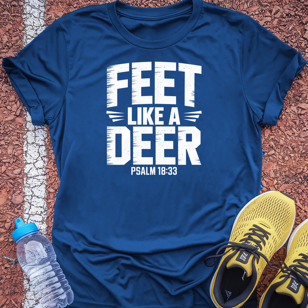 Feet Like a Deer T-Shirt - Royal