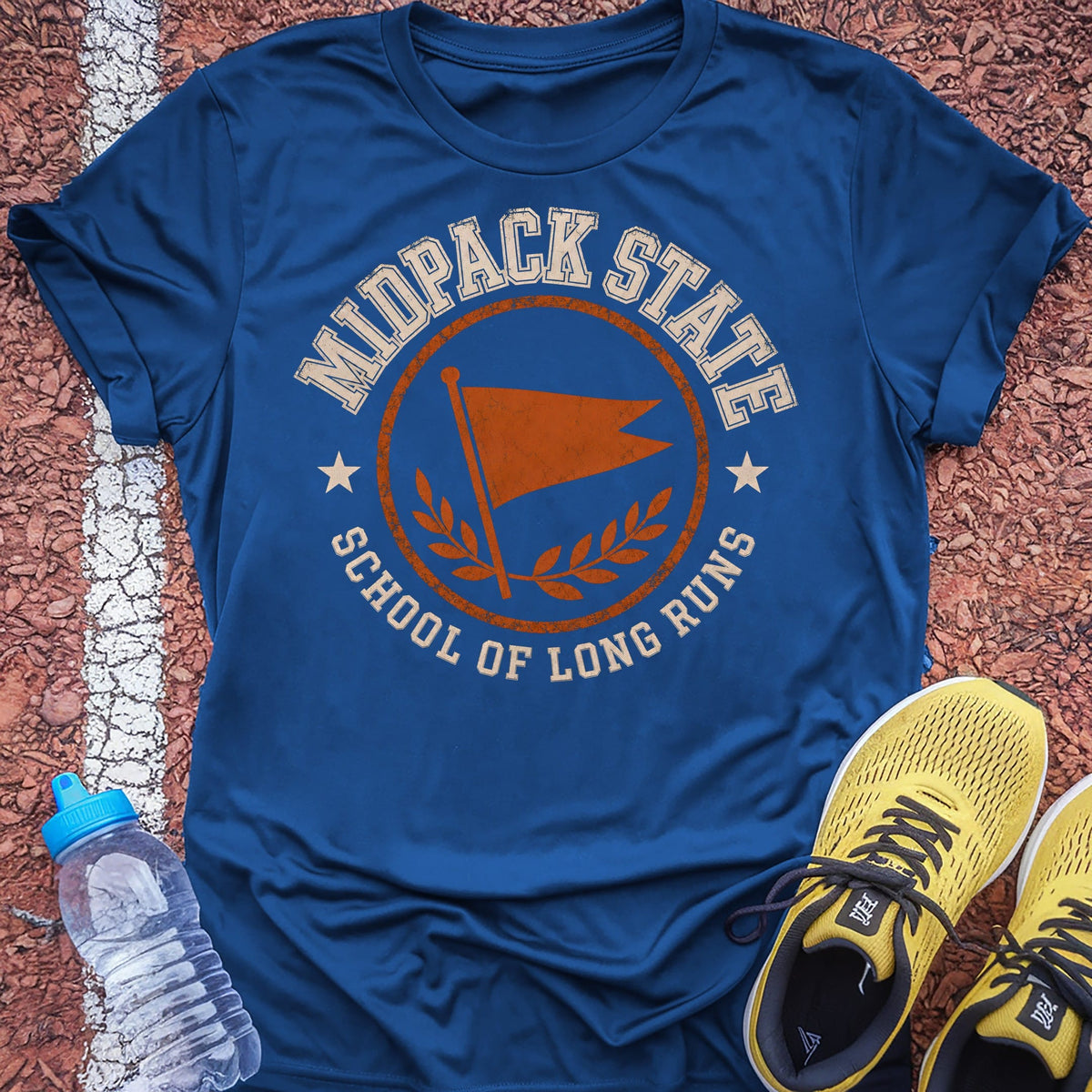 Midpack State t-shirt ā Royal