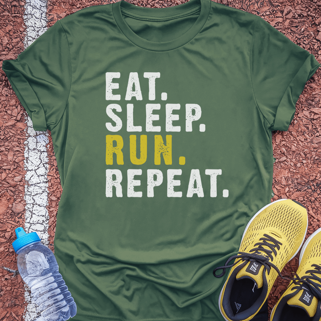 Eat Sleep Run Repeat T-Shirt