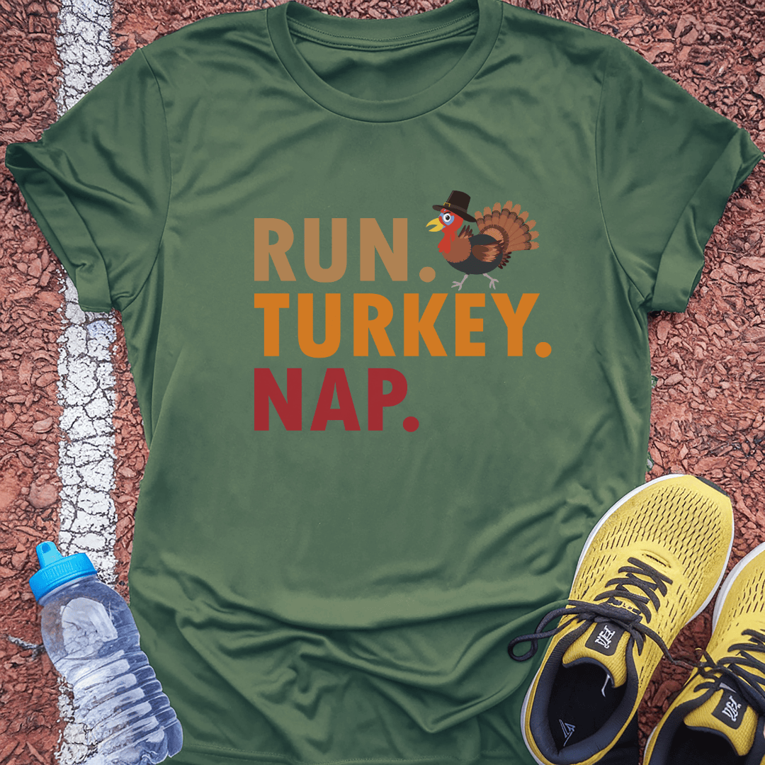 Run Turkey Nap T-Shirt