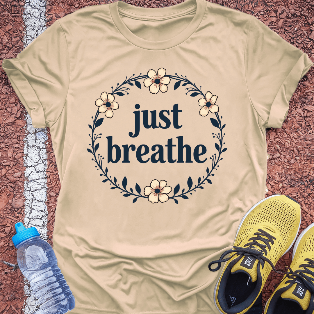 Just Breathe Garland T-Shirt