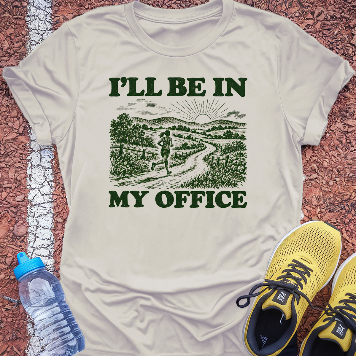 Office Hours T-Shirt - Ice Grey