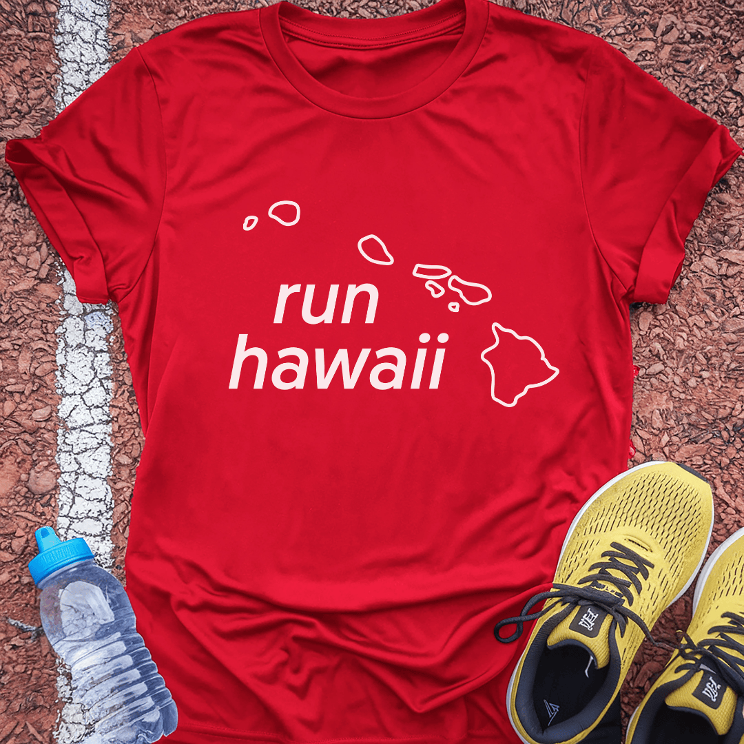 Run Hawaii Tech Tee