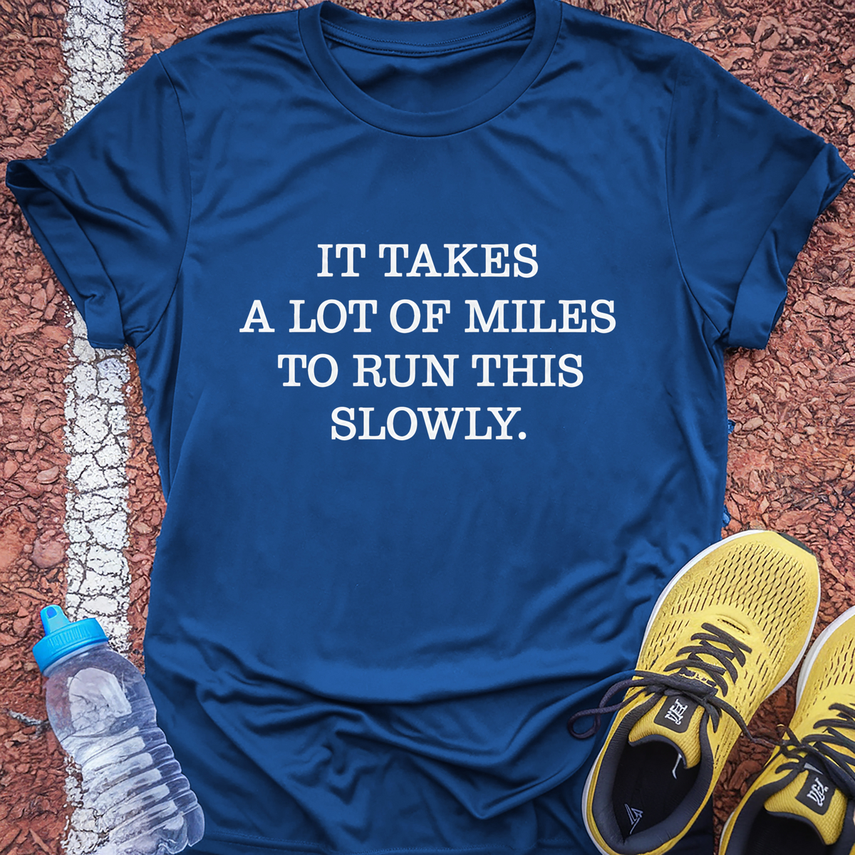 Run This Slowly T-Shirt - Royal
