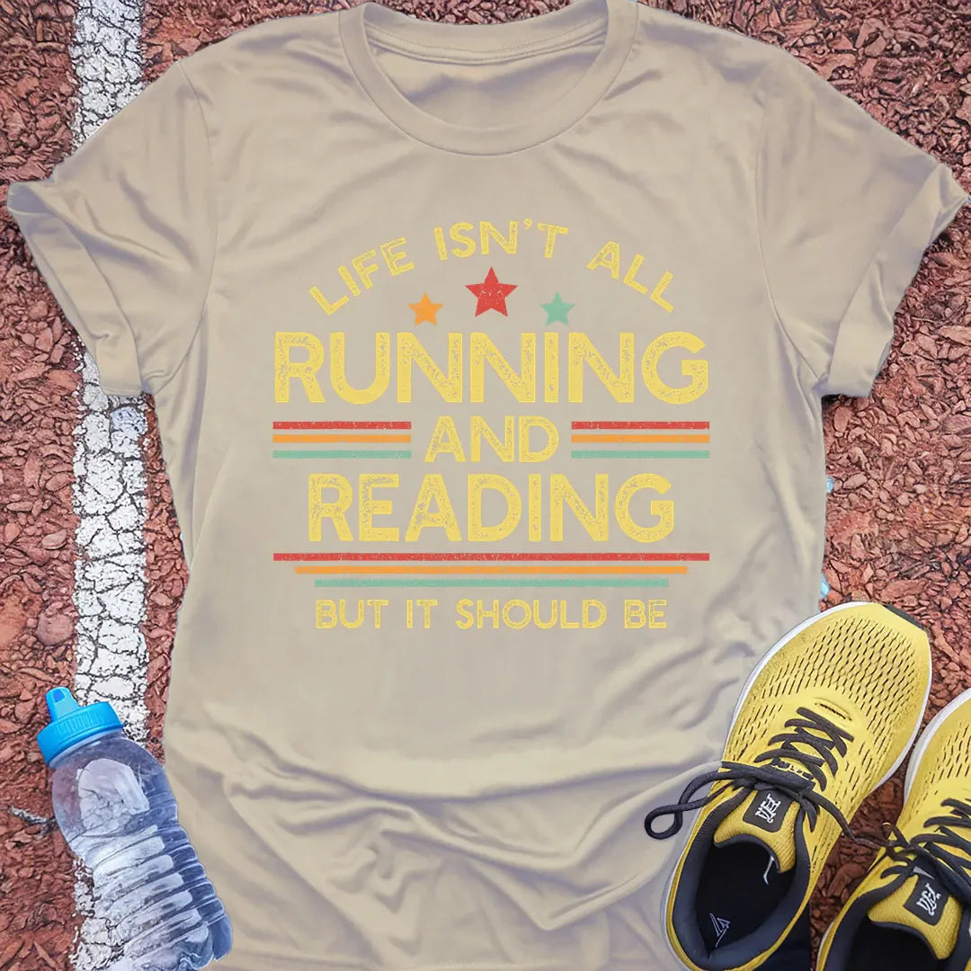 Running & Reading Tech Tee