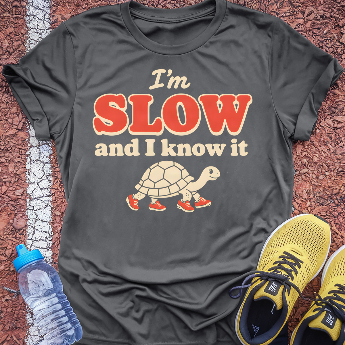Slow and I Know It T-Shirt - Dark Heather