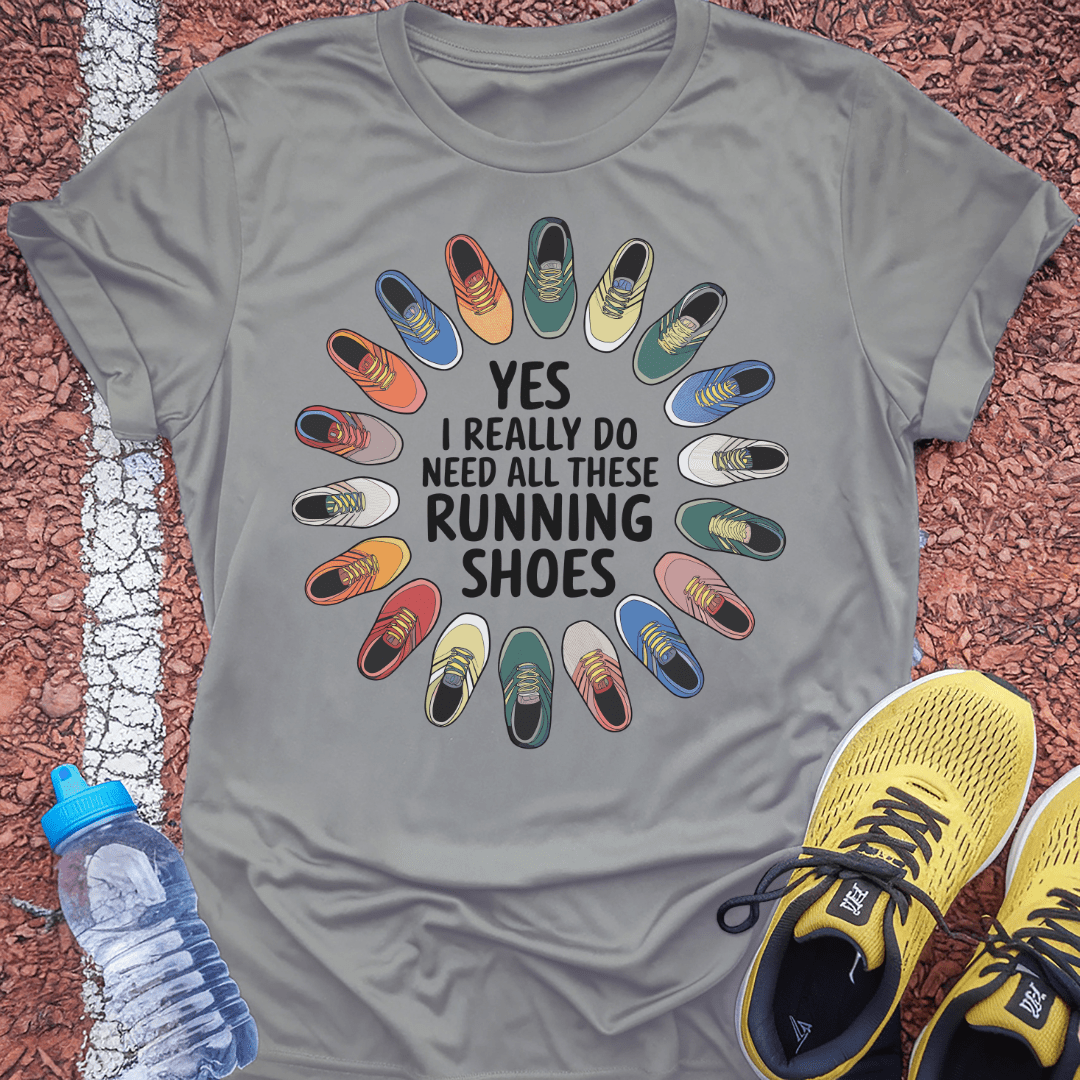 Running Shoes T-Shirt