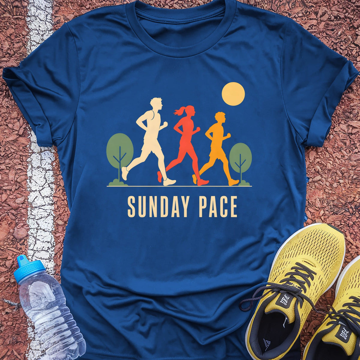 Sunday Pace t-shirt ā Royal