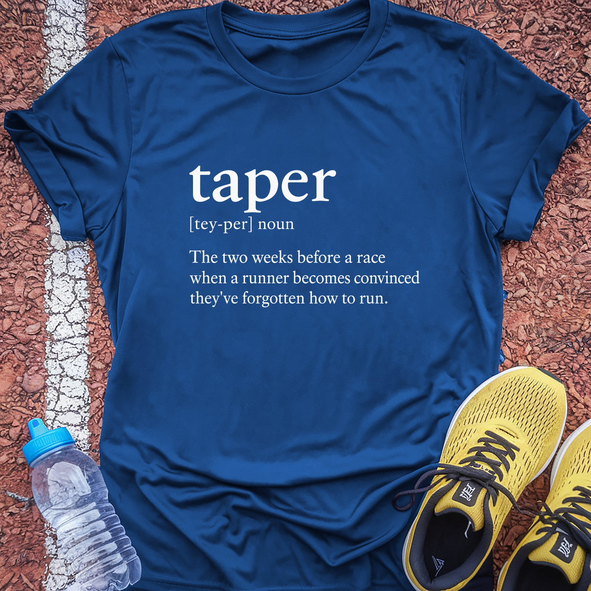 Taper Definition T-Shirt - Royal