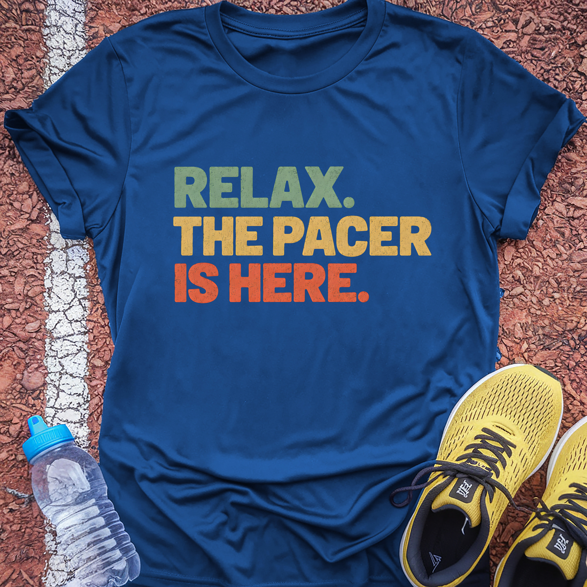 The Pacer Is Here T-Shirt - Royal