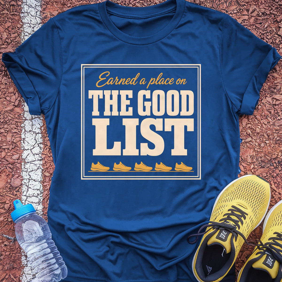 The Good List t-shirt ā Royal