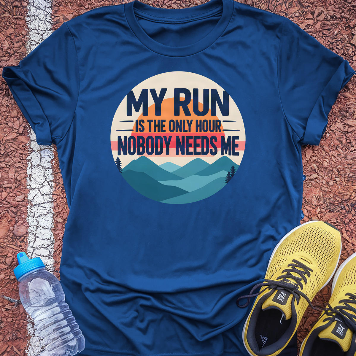 The Only Hour Tech Tee - True Royal