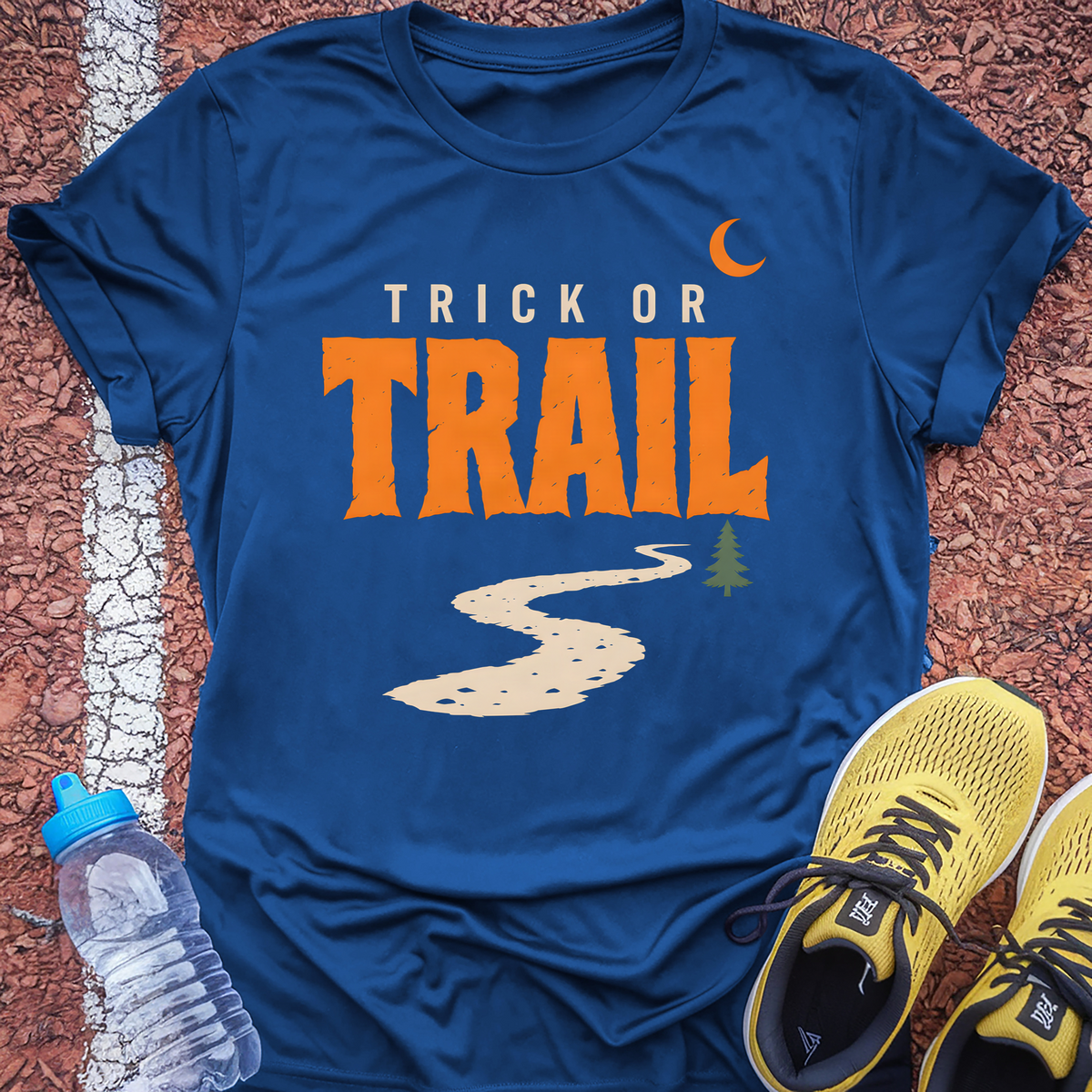 Trick or Trail T-Shirt - Royal