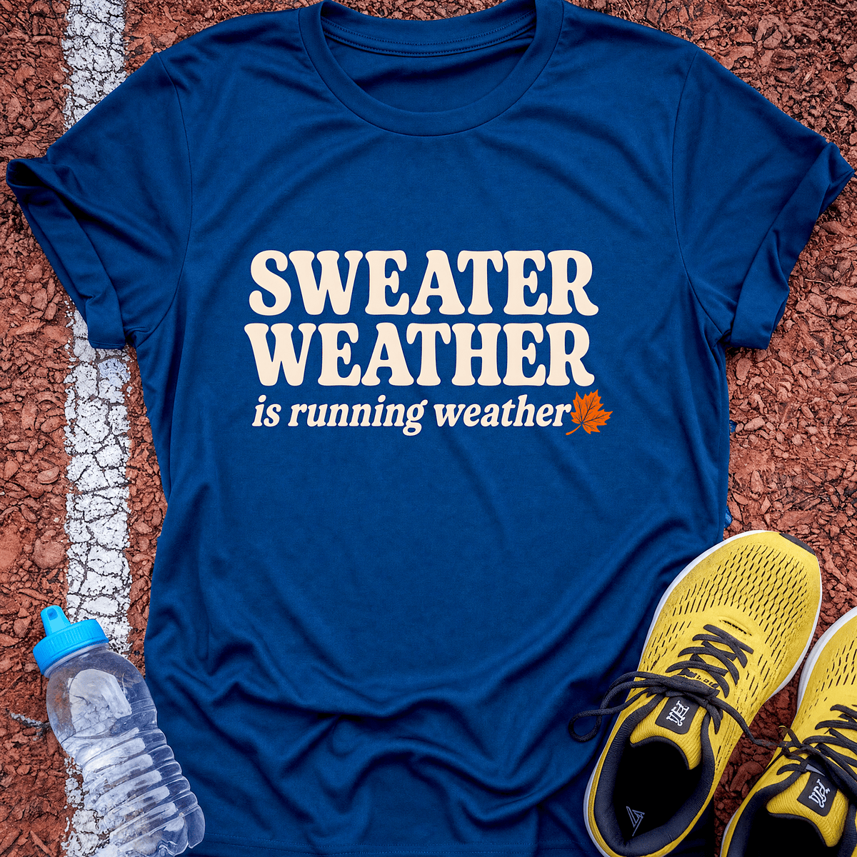 Sweater Weather T-Shirt - Royal