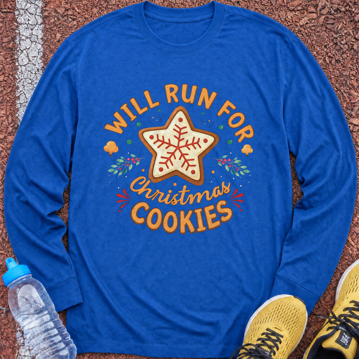 Christmas Cookies Long Sleeve - Royal