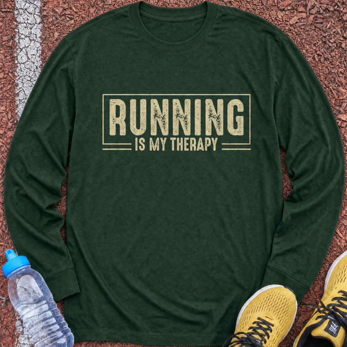 My Therapy Long Sleeve - Forest Green