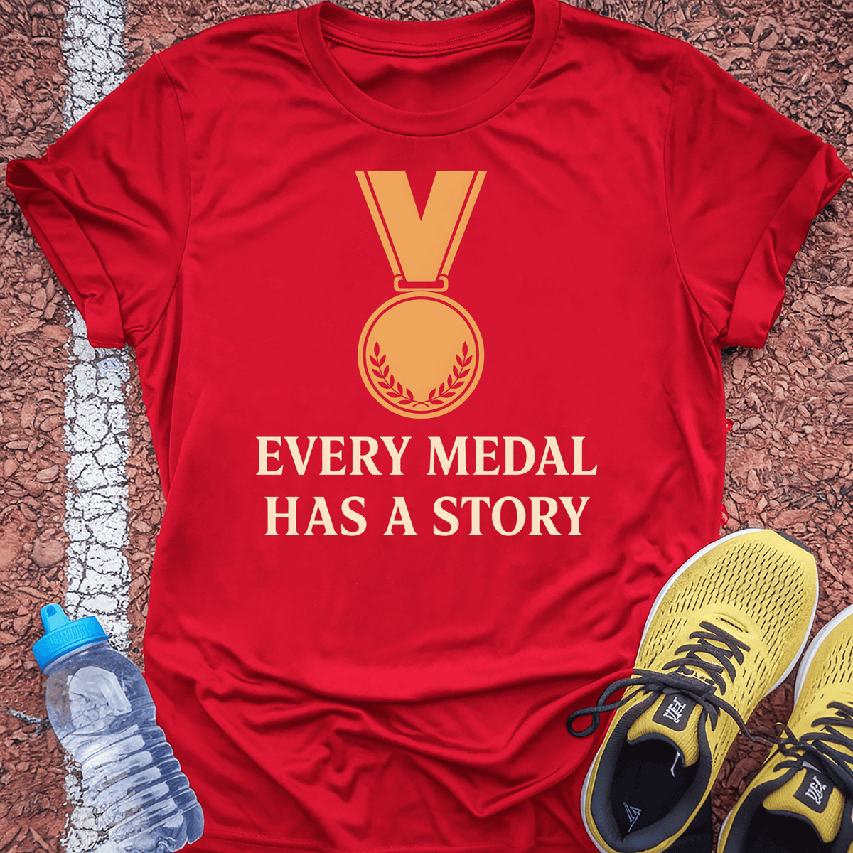 Every Medal T-Shirt - Red