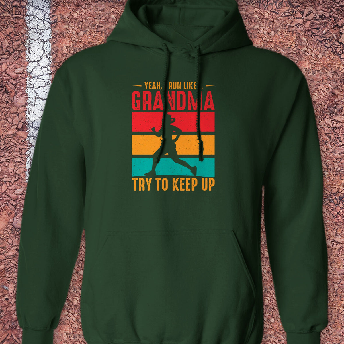 Grandma Hoodie - Forest Green