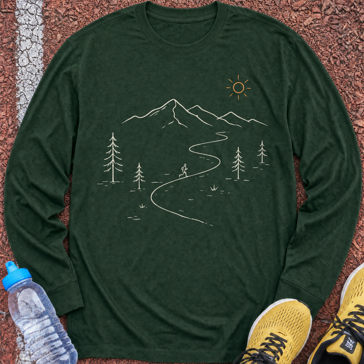 Great Outdoors Long Sleeve - Forest Green