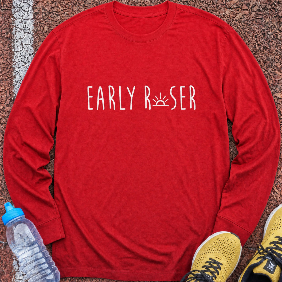 Early Riser Long Sleeve - Red