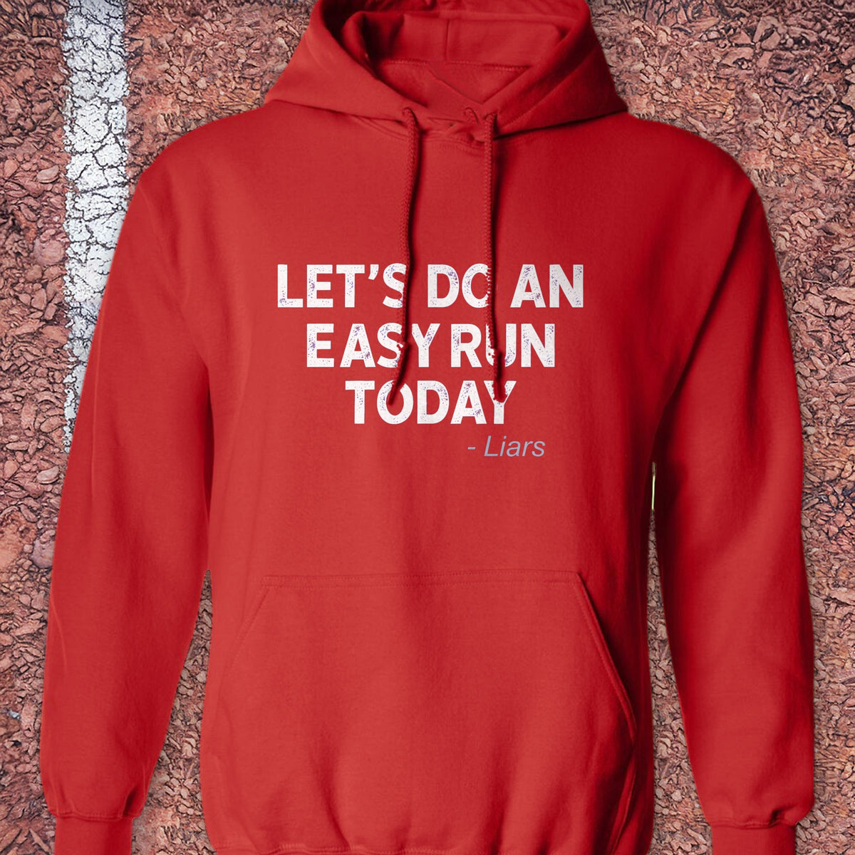 Easy Run Liars Hoodie - Red