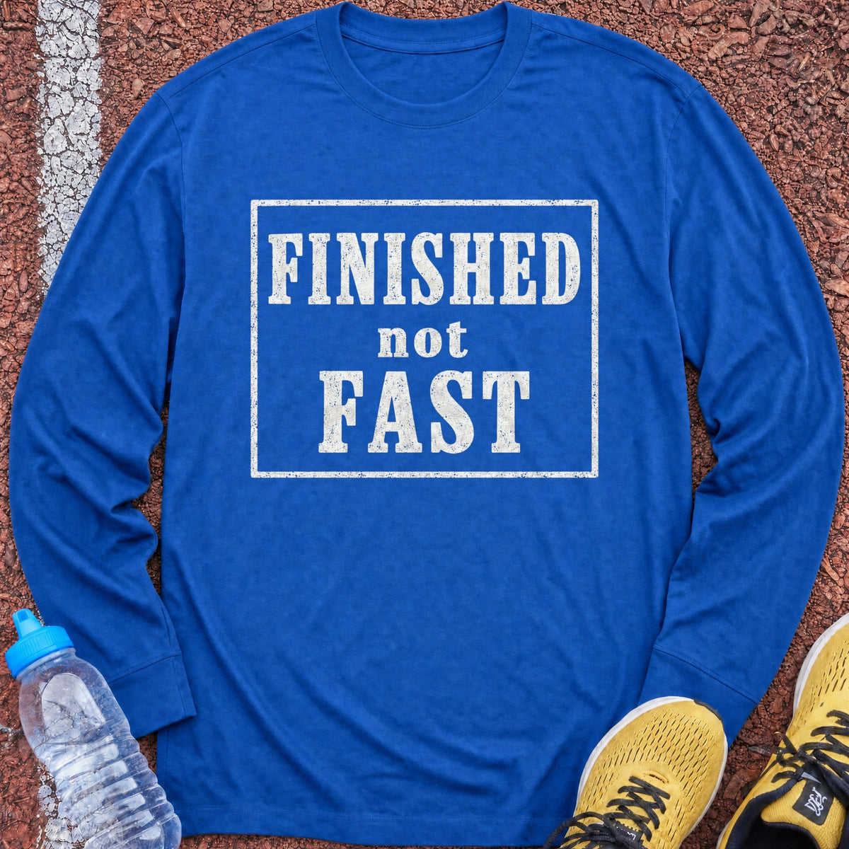 Finished Not Fast Long Sleeve - Royal