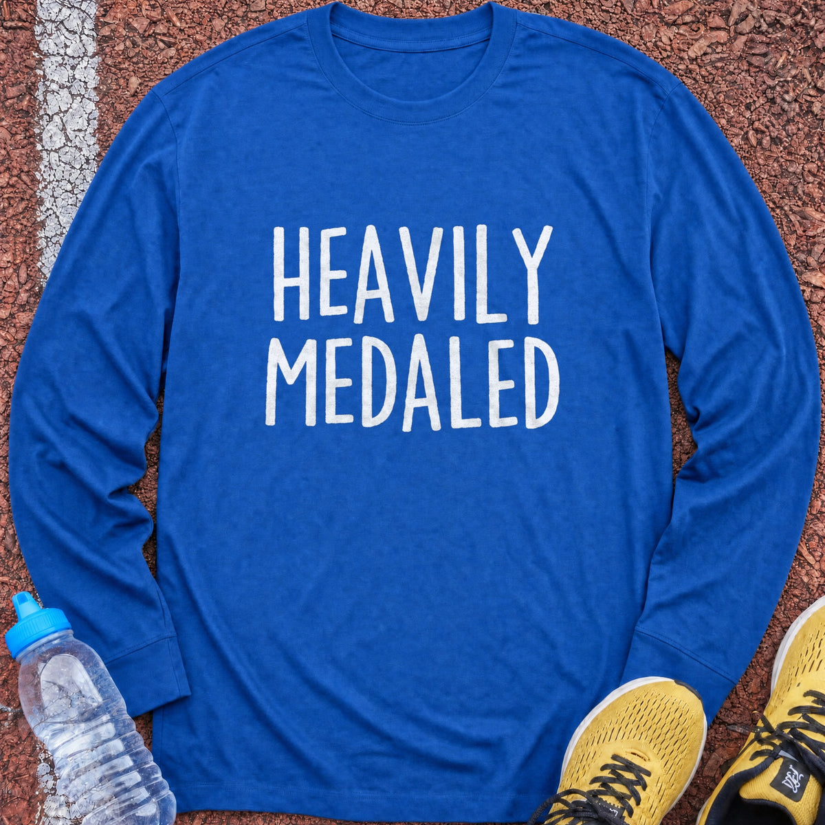 Heavily Medaled Long Sleeve - Royal