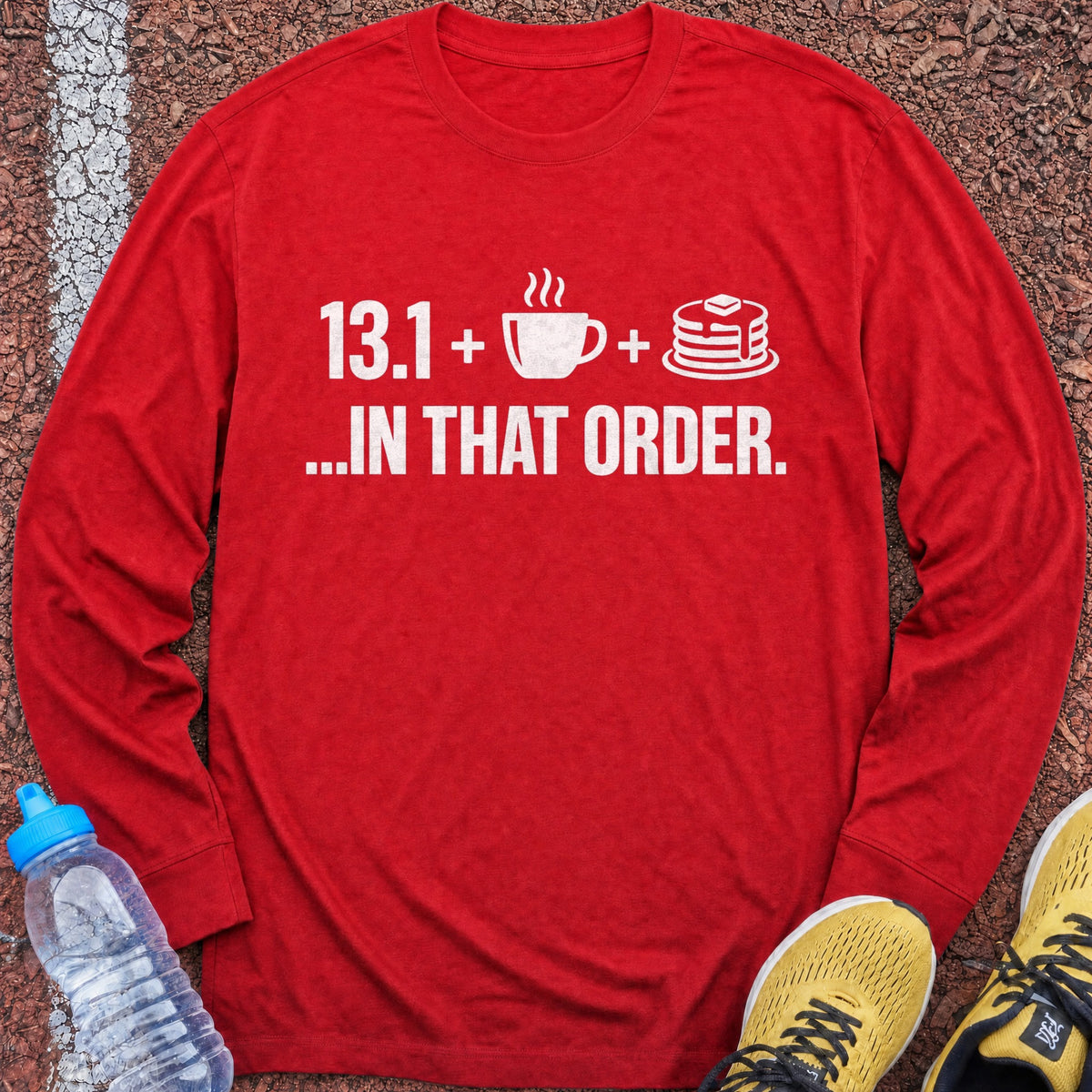 In That Order Long Sleeve - Red
