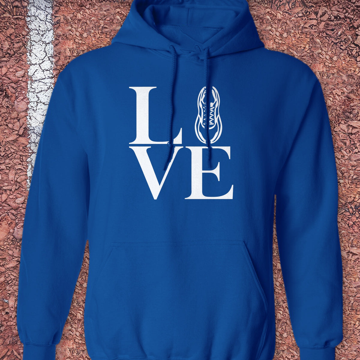 Love Run Hoodie - Royal
