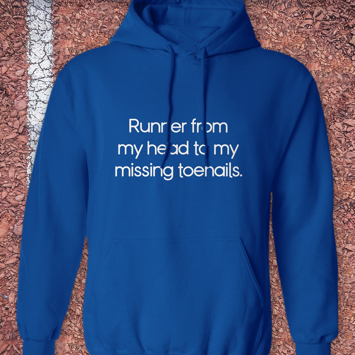 Missing Toenails Hoodie - Royal