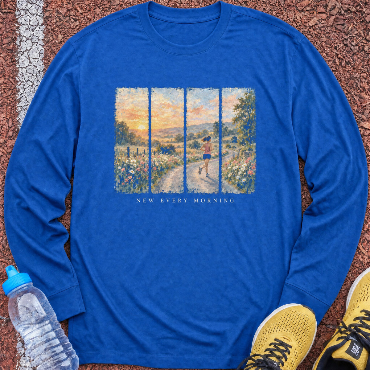 New Every Morning Long Sleeve - Royal