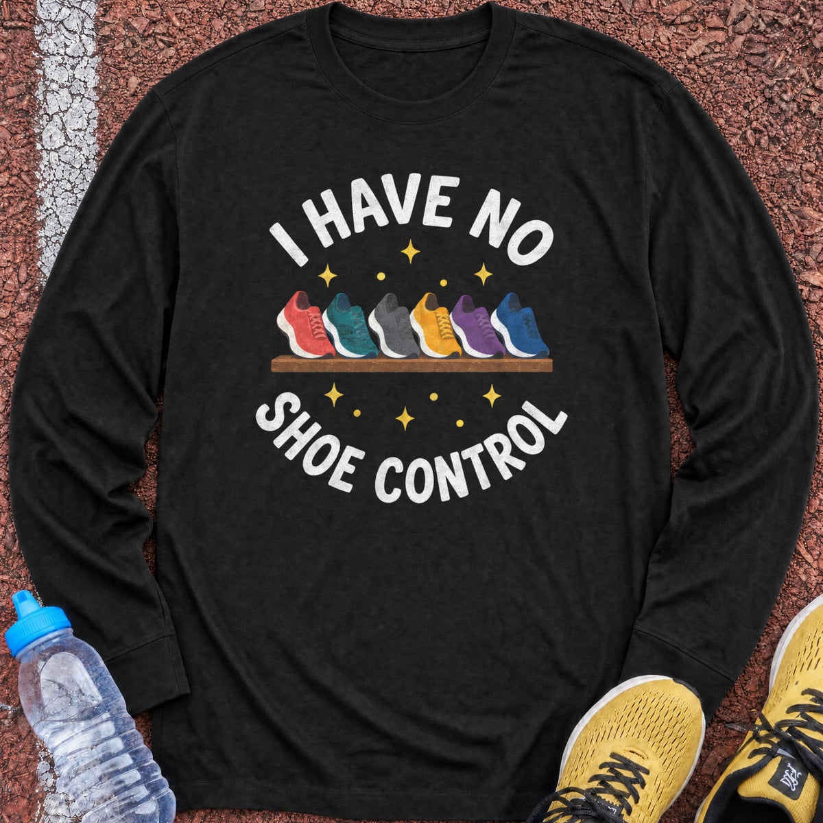 No Shoe Control Long Sleeve - Black