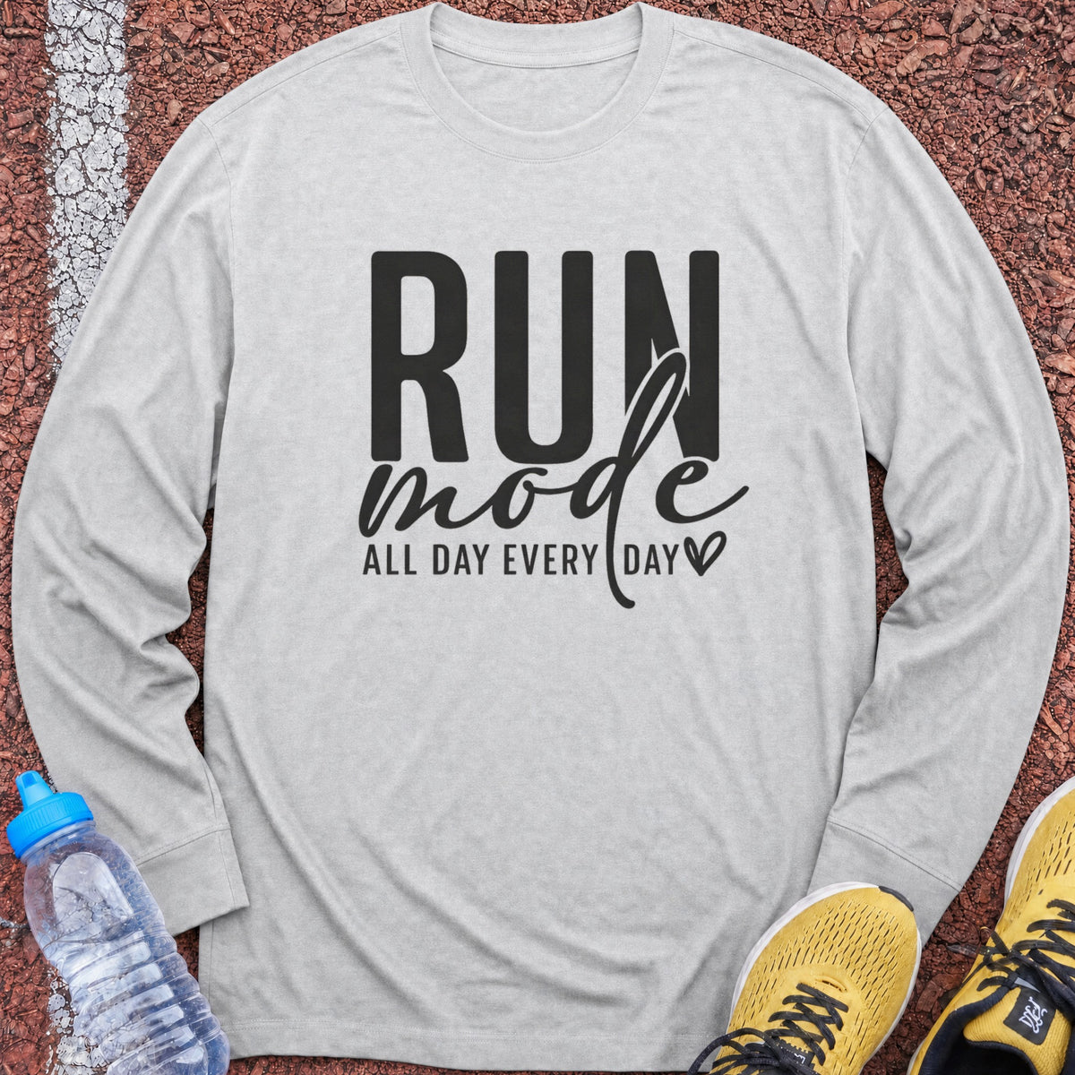 Run Mode Long Sleeve - Ash