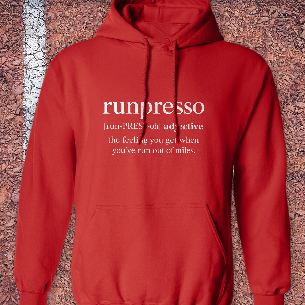 Runpresso Hoodie - Red