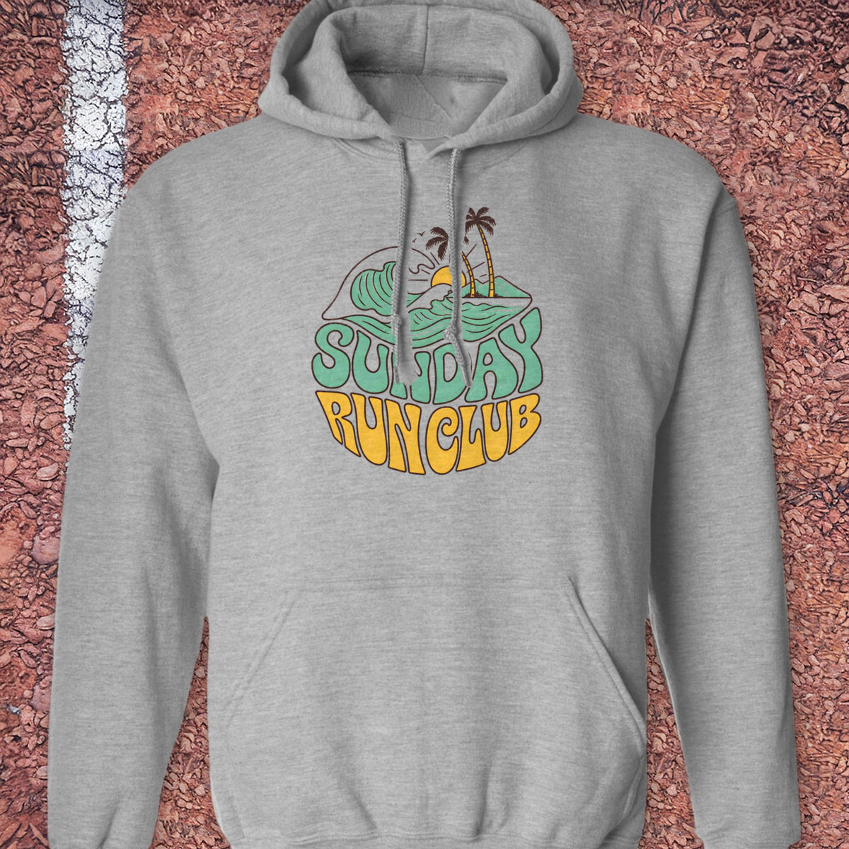 Sunday Run Club Hoodie - Sport Grey