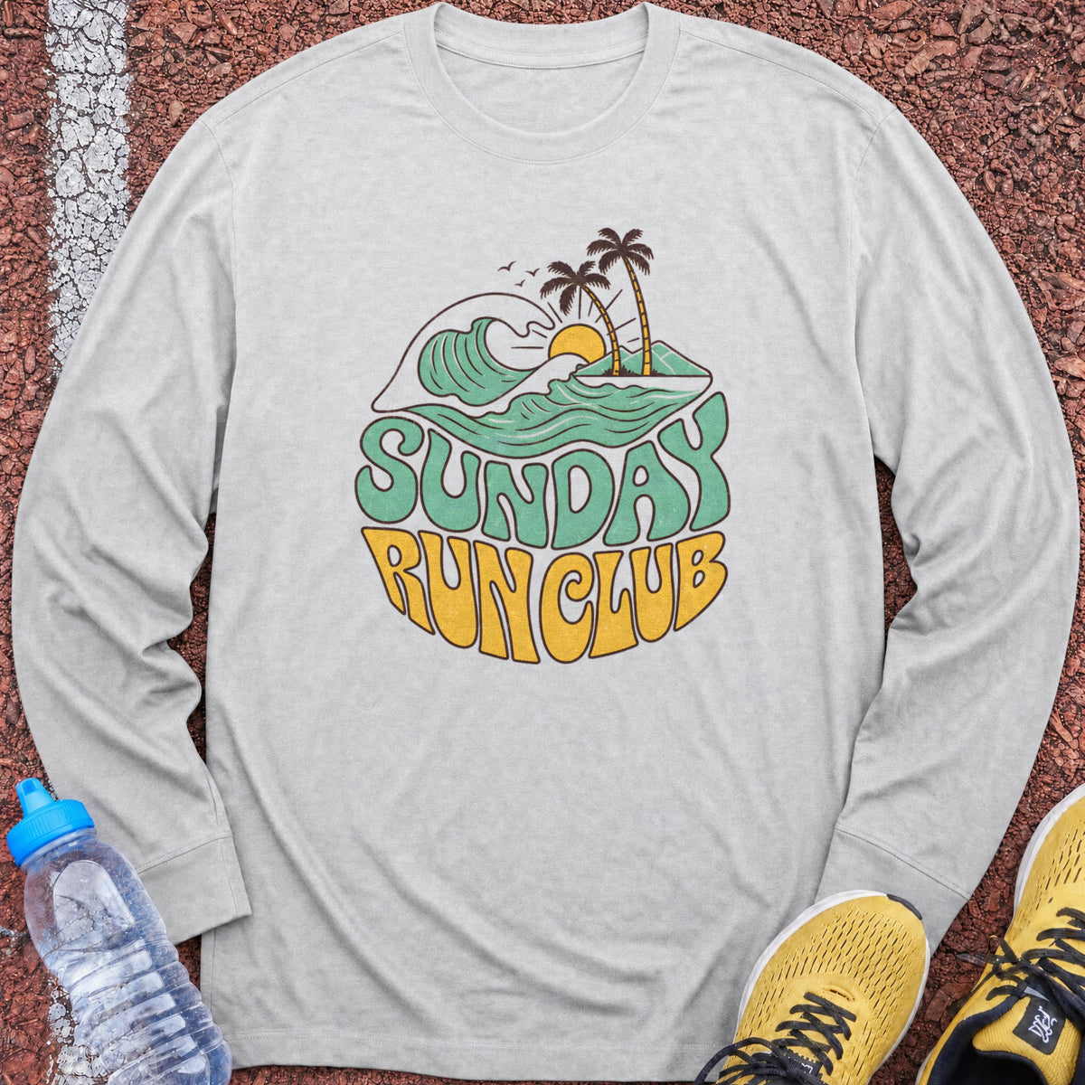 Sunday Run Club Long Sleeve - Ash