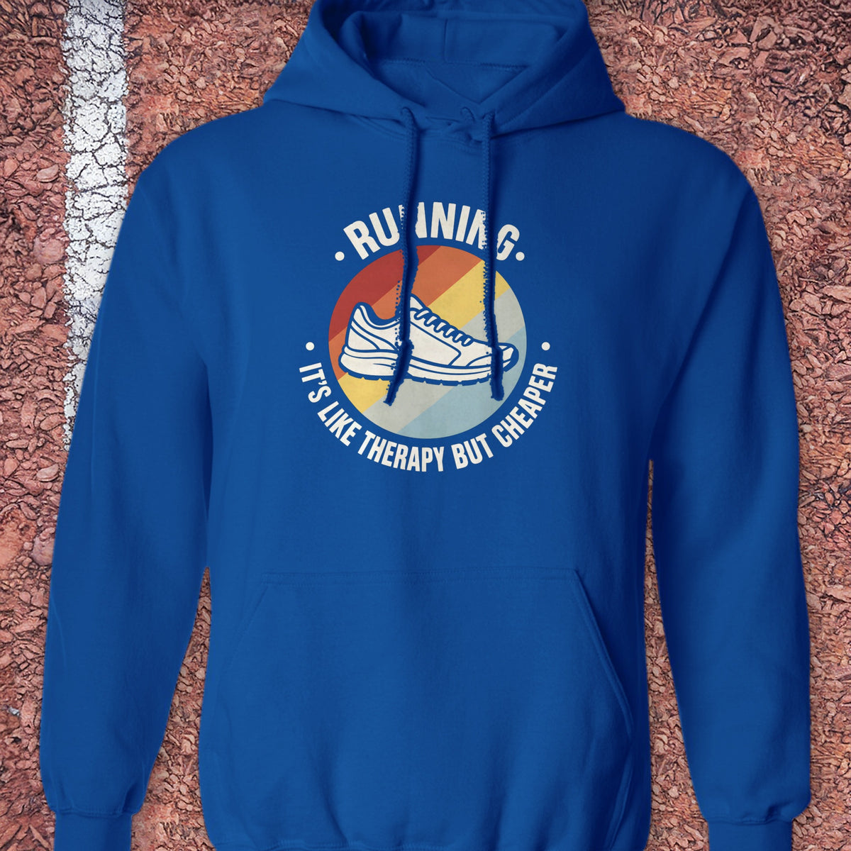 Therapy But Cheaper Hoodie - Royal