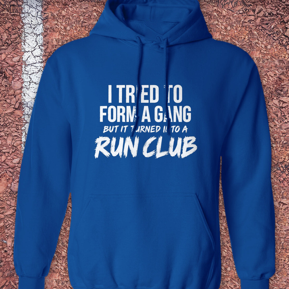Tried to Form a Gang Hoodie - Royal